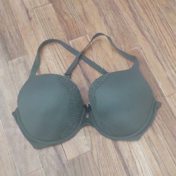 Victoria's Secret Body by Victoria Perfect Shape Olive Green Bra - 38D - Picture 6 of 7